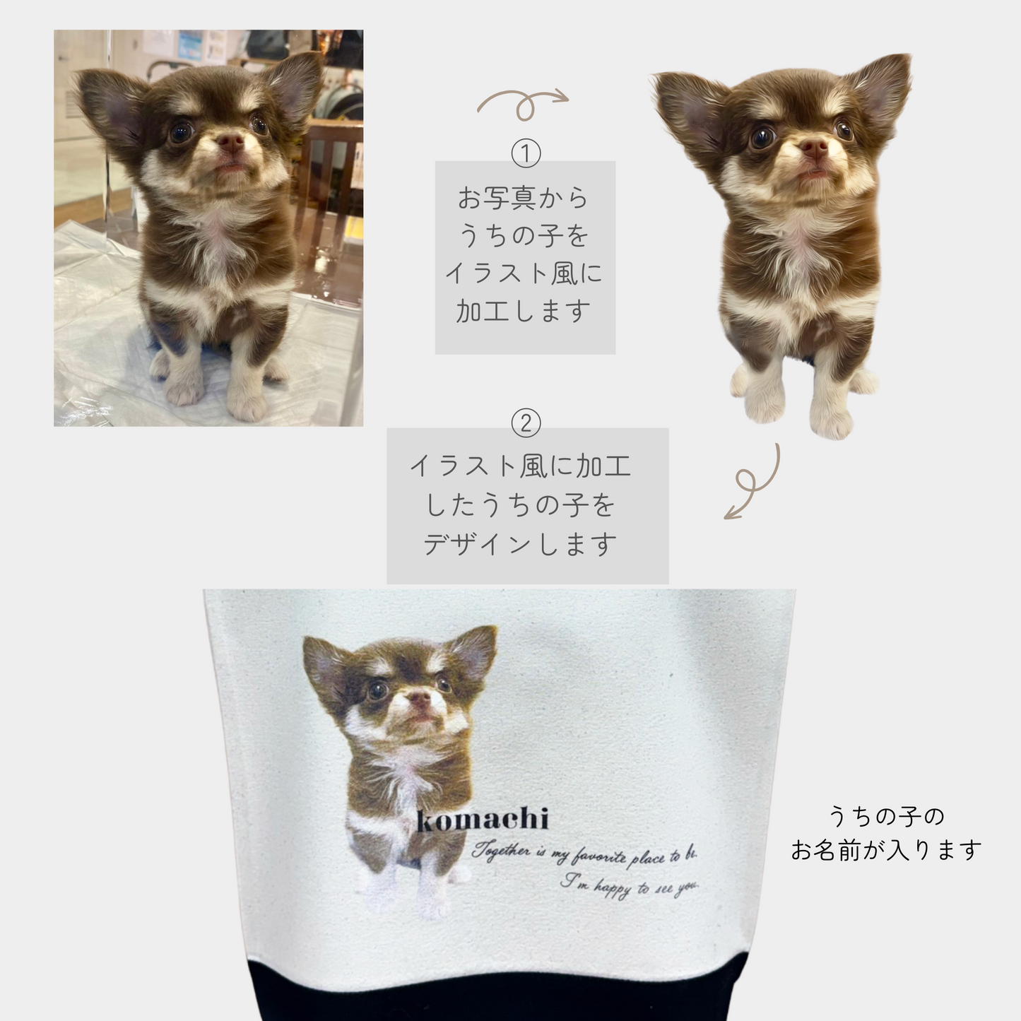 LINE友達限定!【追加専用オプション商品】バイカラートートバッグ