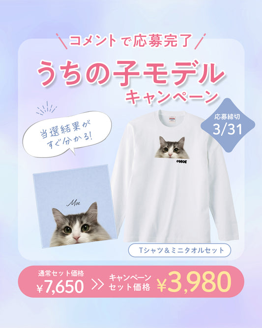 －モニター商品－【Tシャツ&ミニタオルセット】ひょっこりデザイン