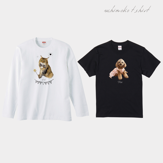 うちの子イラスト半袖Tシャツ