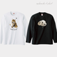 うちの子イラスト長袖Tシャツ