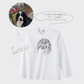 うちの子スケッチ風Tシャツ