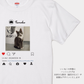 LINE友達限定！うちの子SNS風Tシャツ