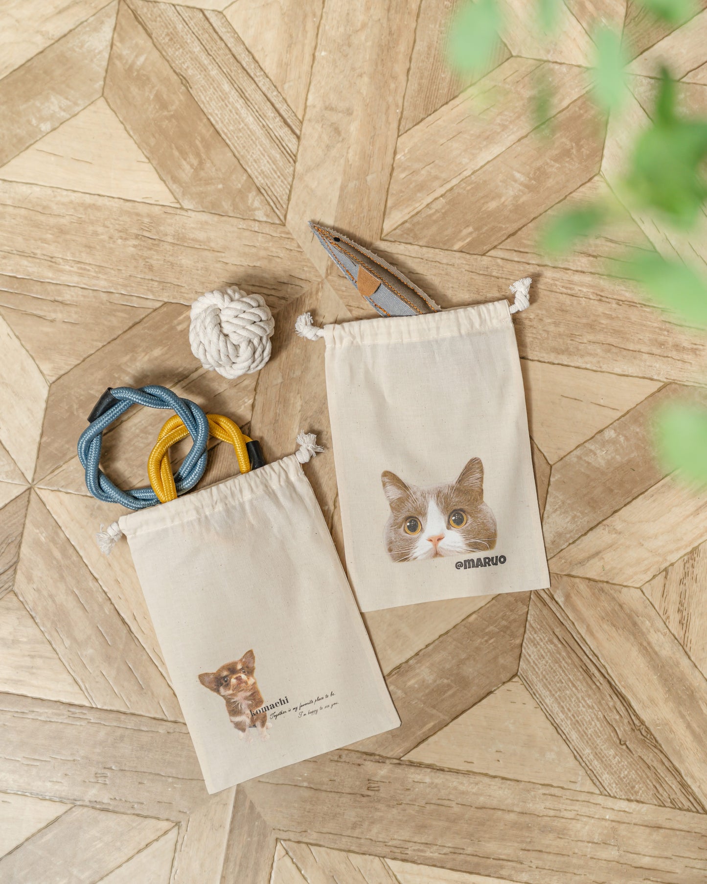 【追加専用オプション商品】うちの子巾着