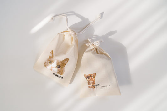 【オプション商品】うちの子巾着（単品）