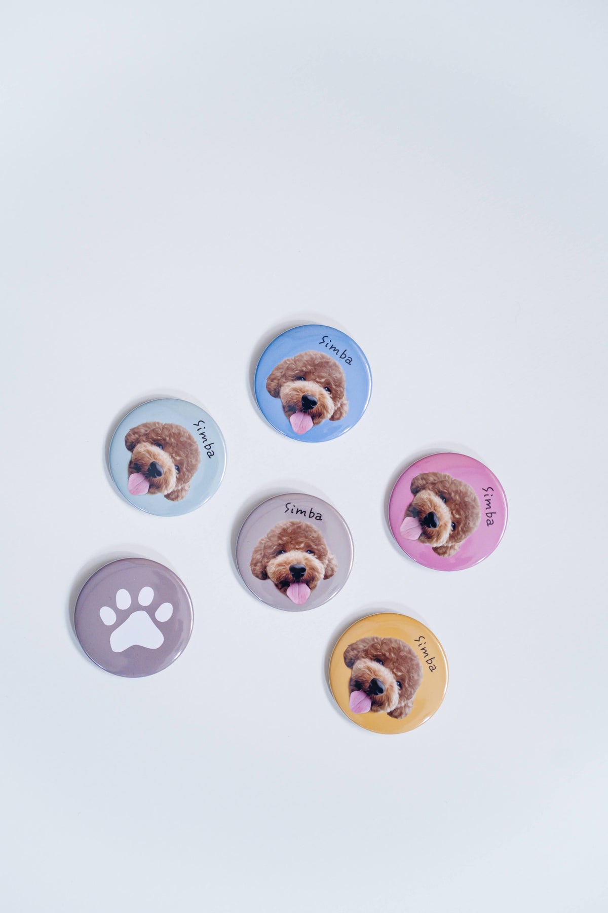【オプション商品】うちの子缶バッチ