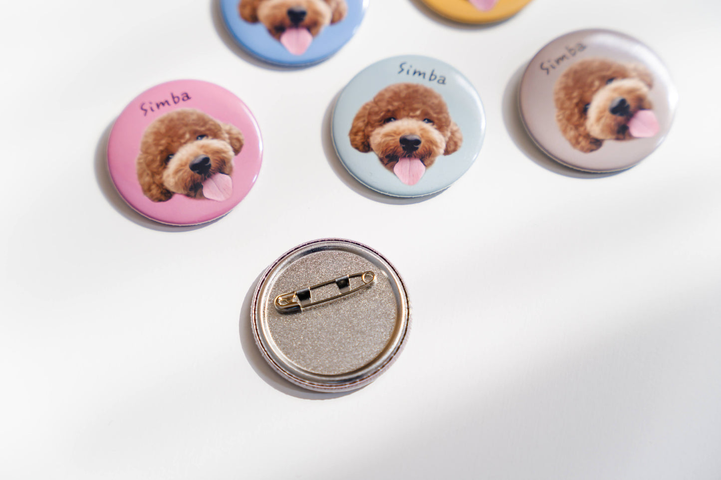【オプション商品】うちの子缶バッチ